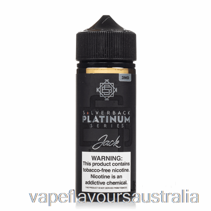 Vape Australia Jack - Silverback Platinum Series - 120mL 3mg